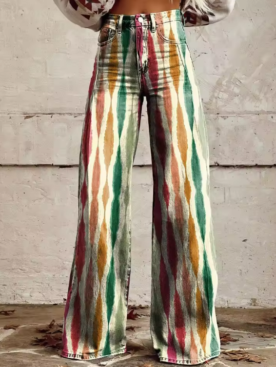 BOHO VIBE | Vintage Wide-Leg Trousers