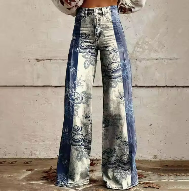 BOHEMIAN VIBE | Vintage Wide-Leg Trousers