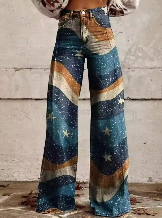 BOHEMIAN DREAM | Vintage Wide-Leg Trousers