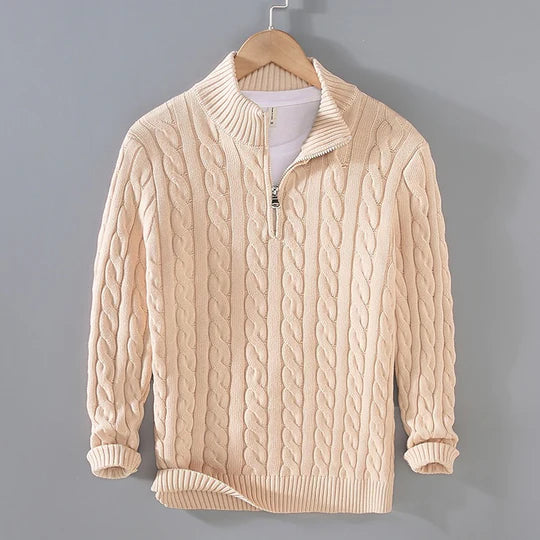 MARC™ | Maglione a trecce di lusso