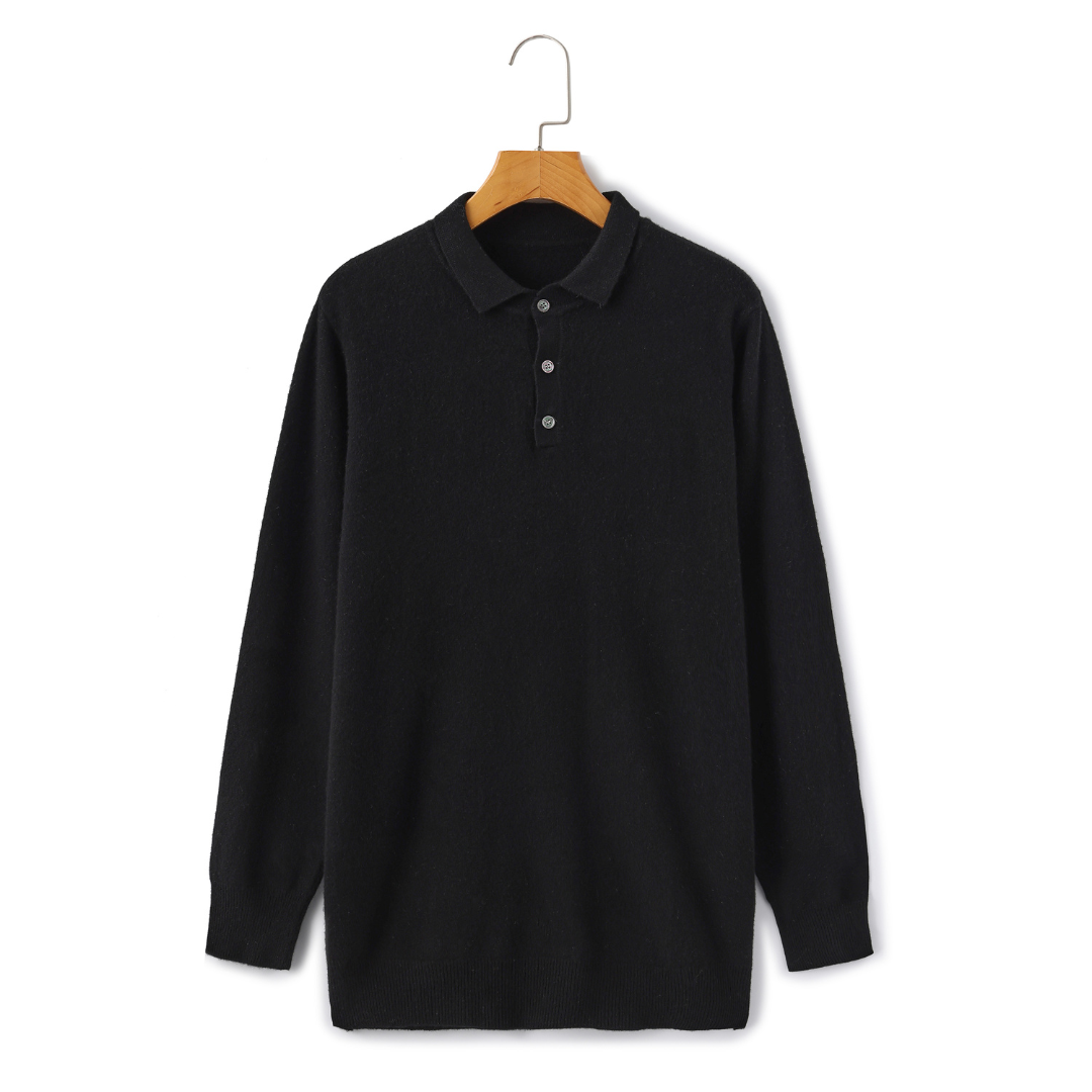 VALENTINO™ | Polo in lana a Maniche Lunghe