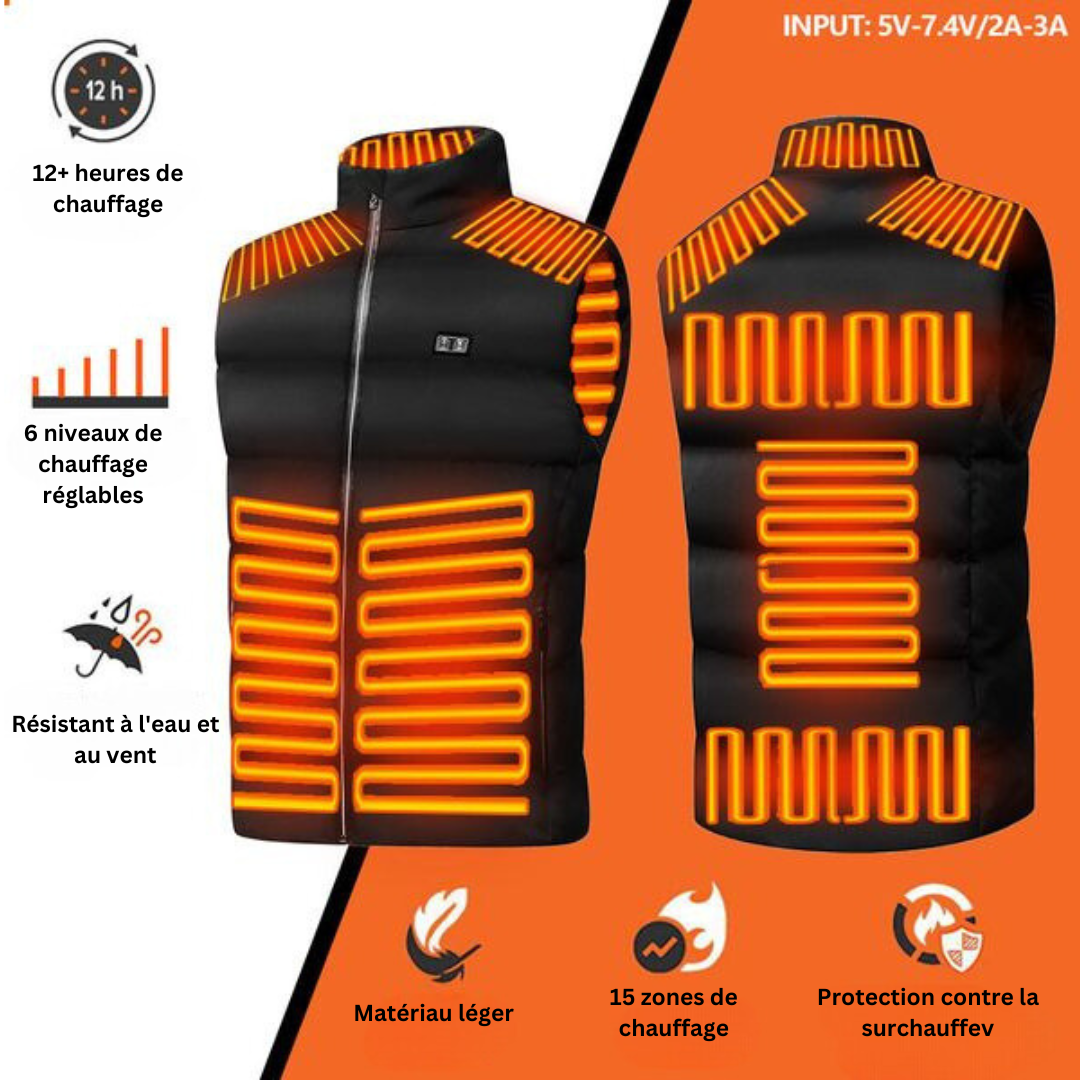 CORVINO™ | Gilet tecnologico da Uomo riscaldante