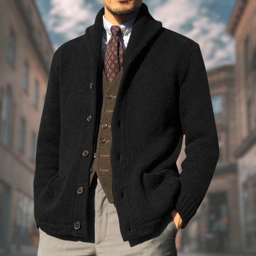 DONATO™ | Cardigan raffinato da uomo con bottoni