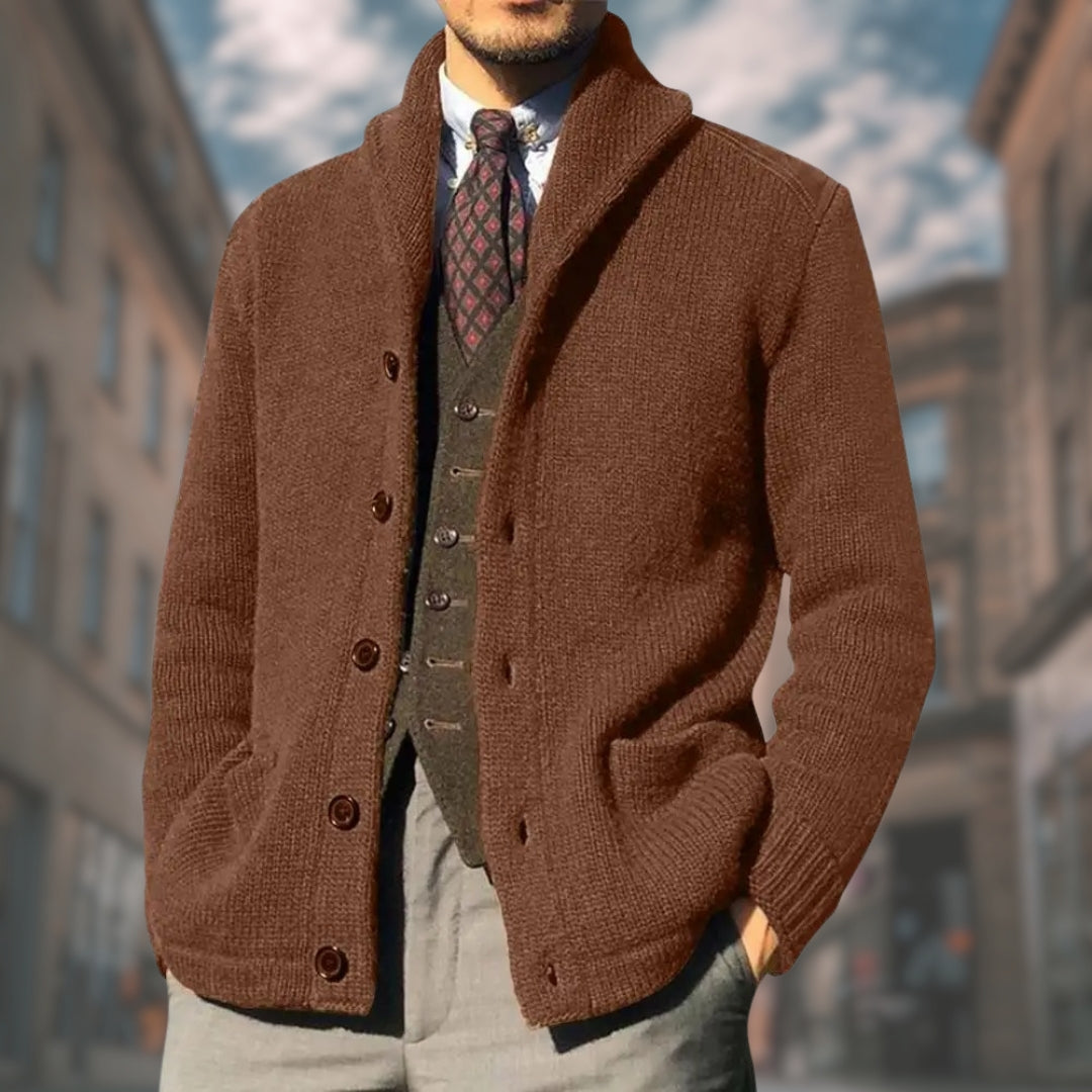 DONATO™ | Cardigan raffinato da uomo con bottoni