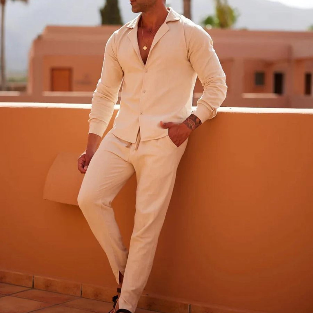 DANTE™ | Completo Estivo da Uomo elegante fatto su misura