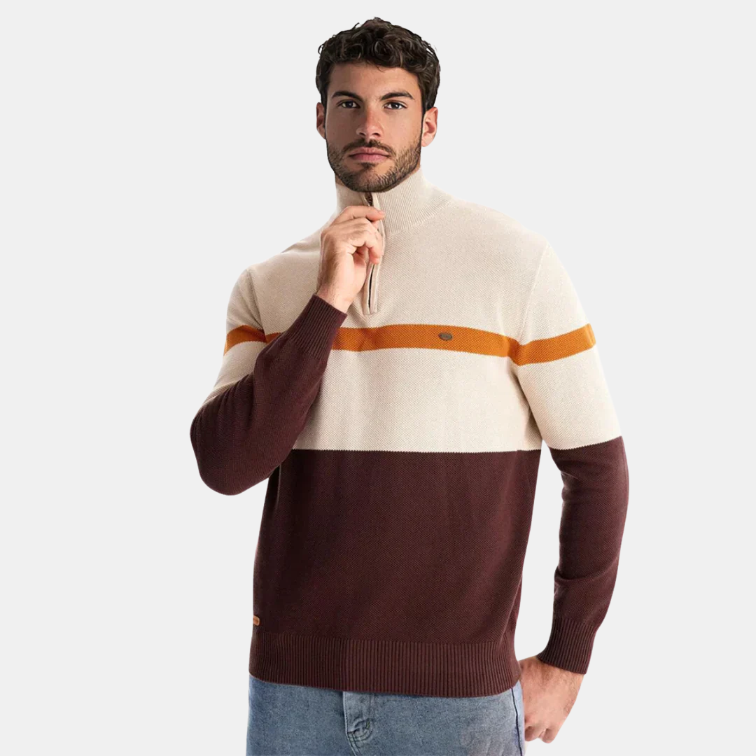 Armando Pullover a Mezza Zip