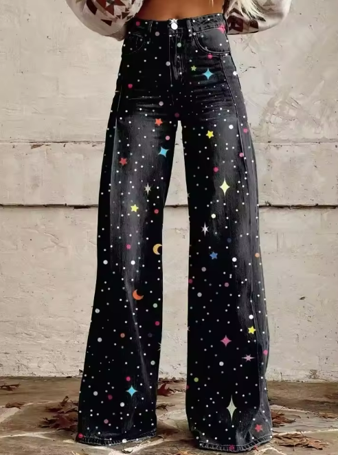 BOHEMIAN CHIC | Vintage-Inspired Relaxed Trousers