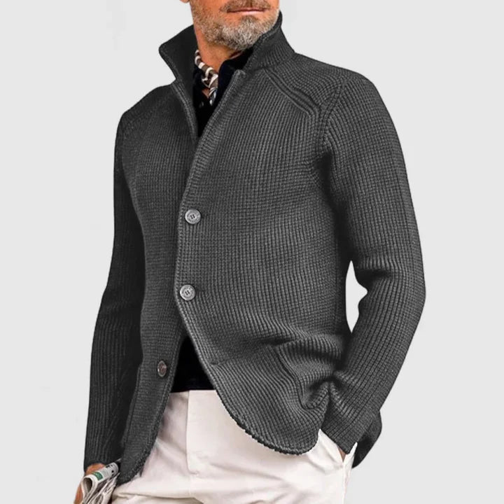 MARZIO™ - Cardigan di Classe con Bottoni per l’Uomo Elegante