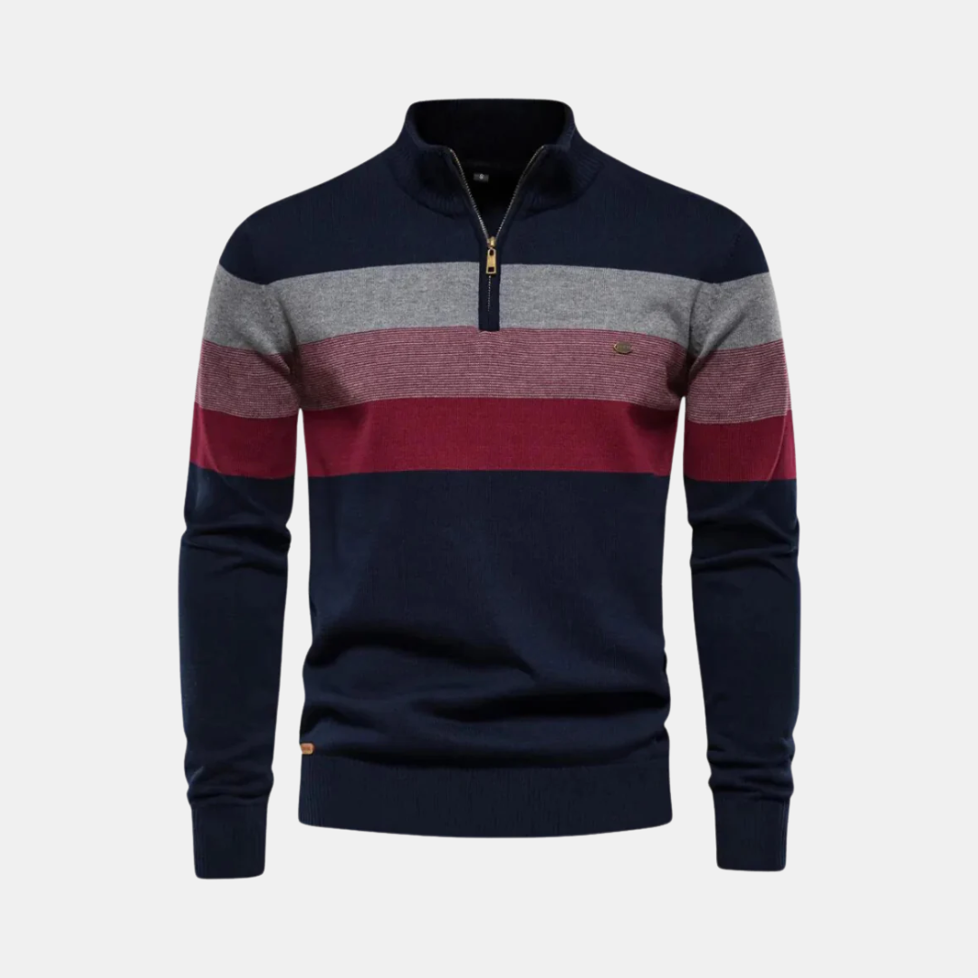 Burk Maglione a Mezza Zip