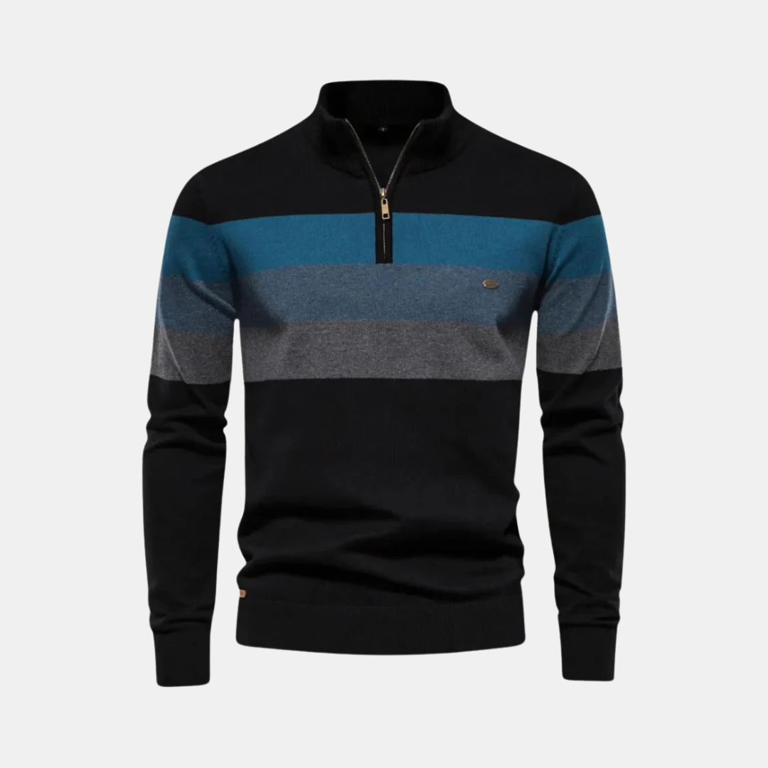 Burk Maglione a Mezza Zip