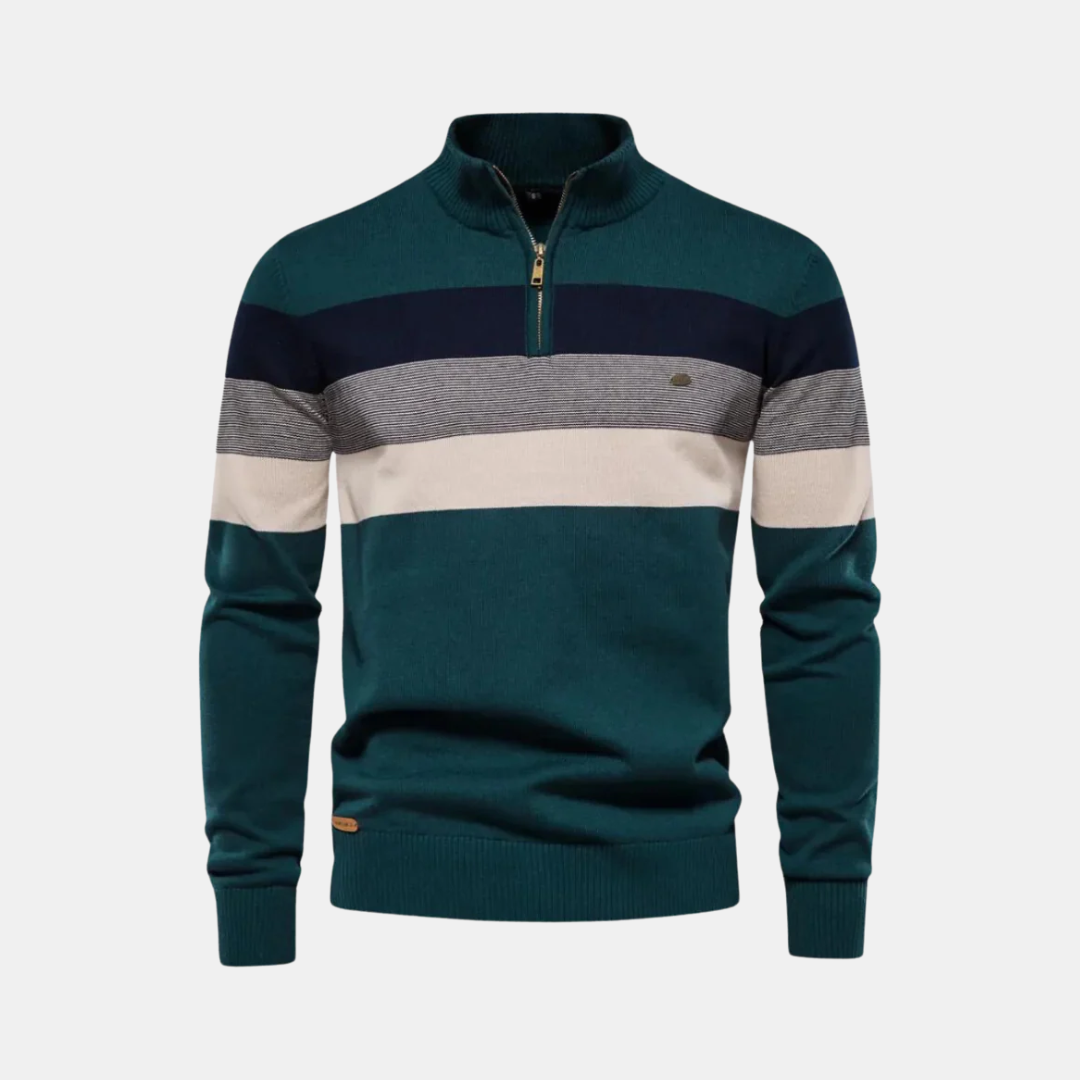 Burk Maglione a Mezza Zip