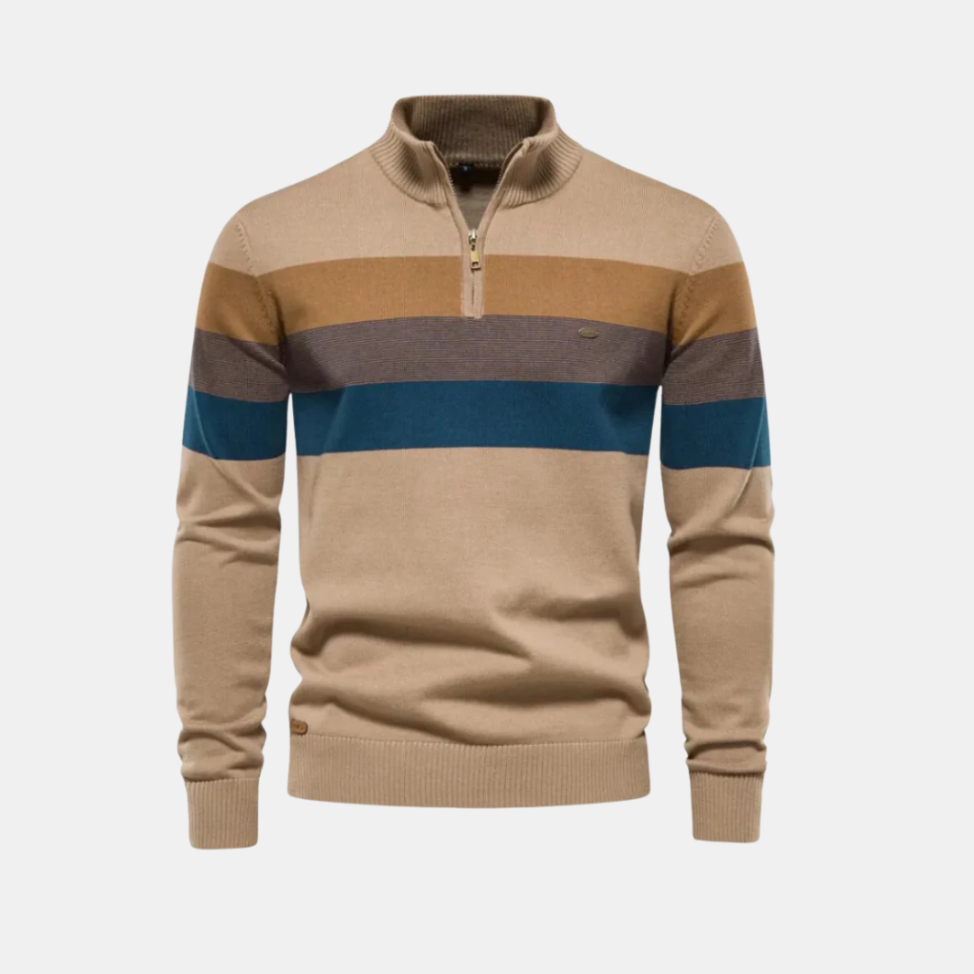 Burk Maglione a Mezza Zip