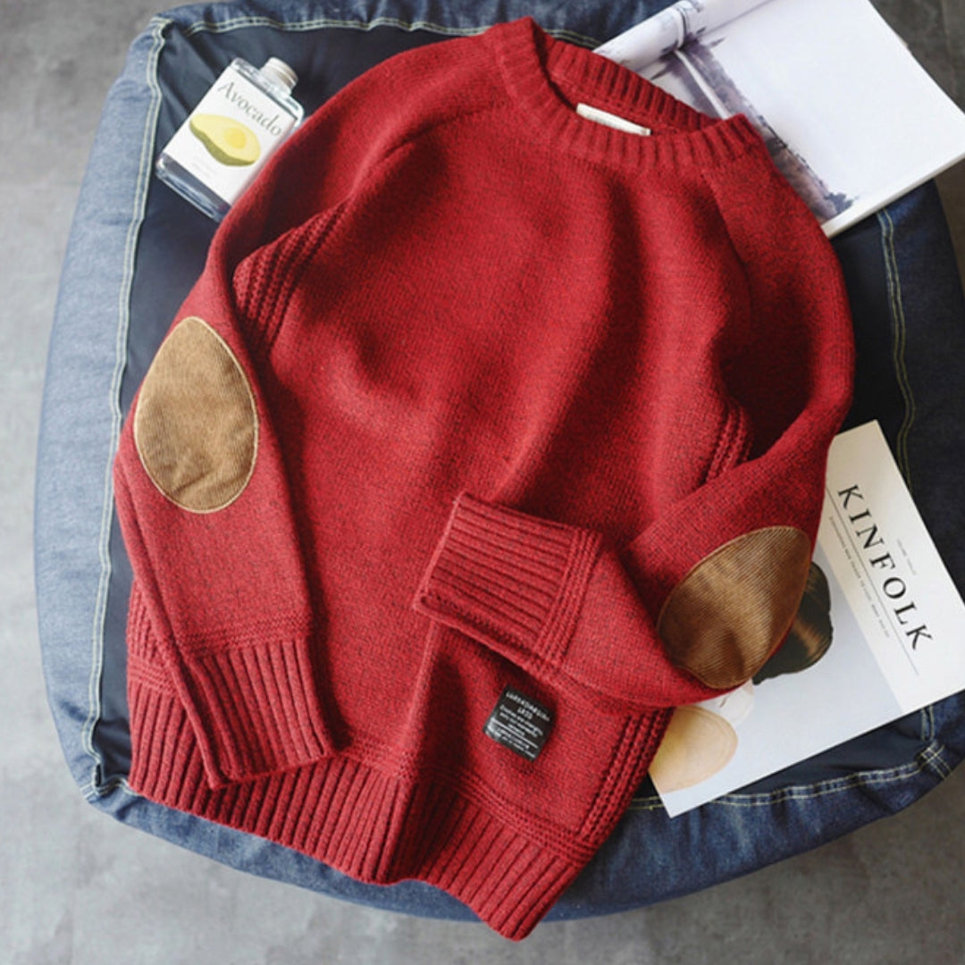OLIVER™ | Maglione girocollo da uomo morbido e caldo