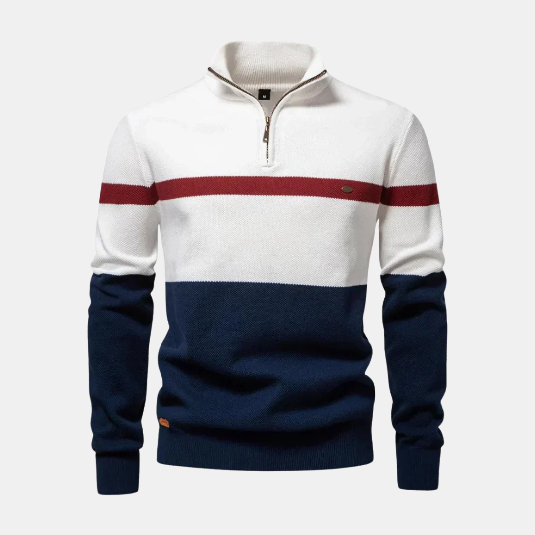 Armando Pullover a Mezza Zip