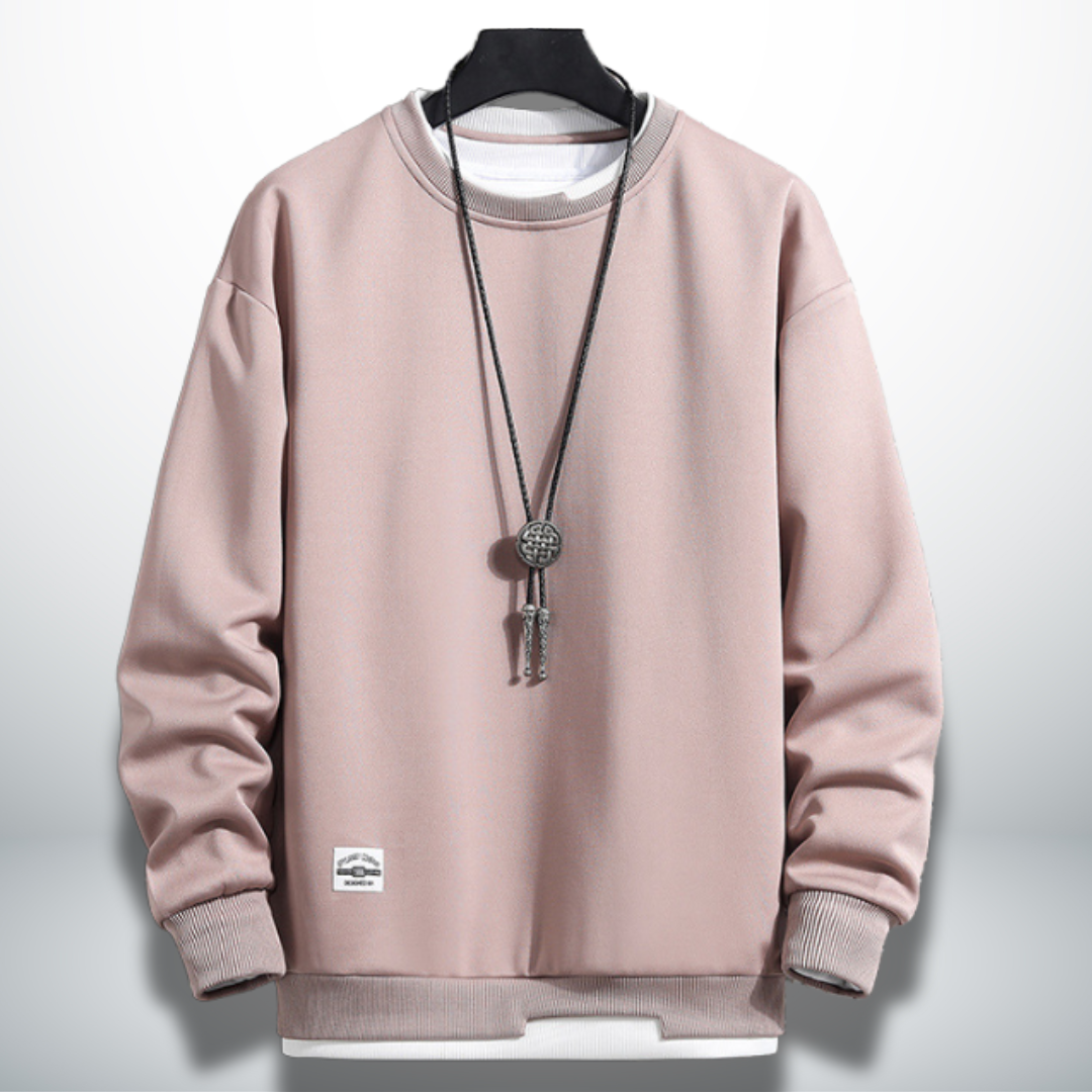 Fabian™ | Felpa minimal in tinta unita