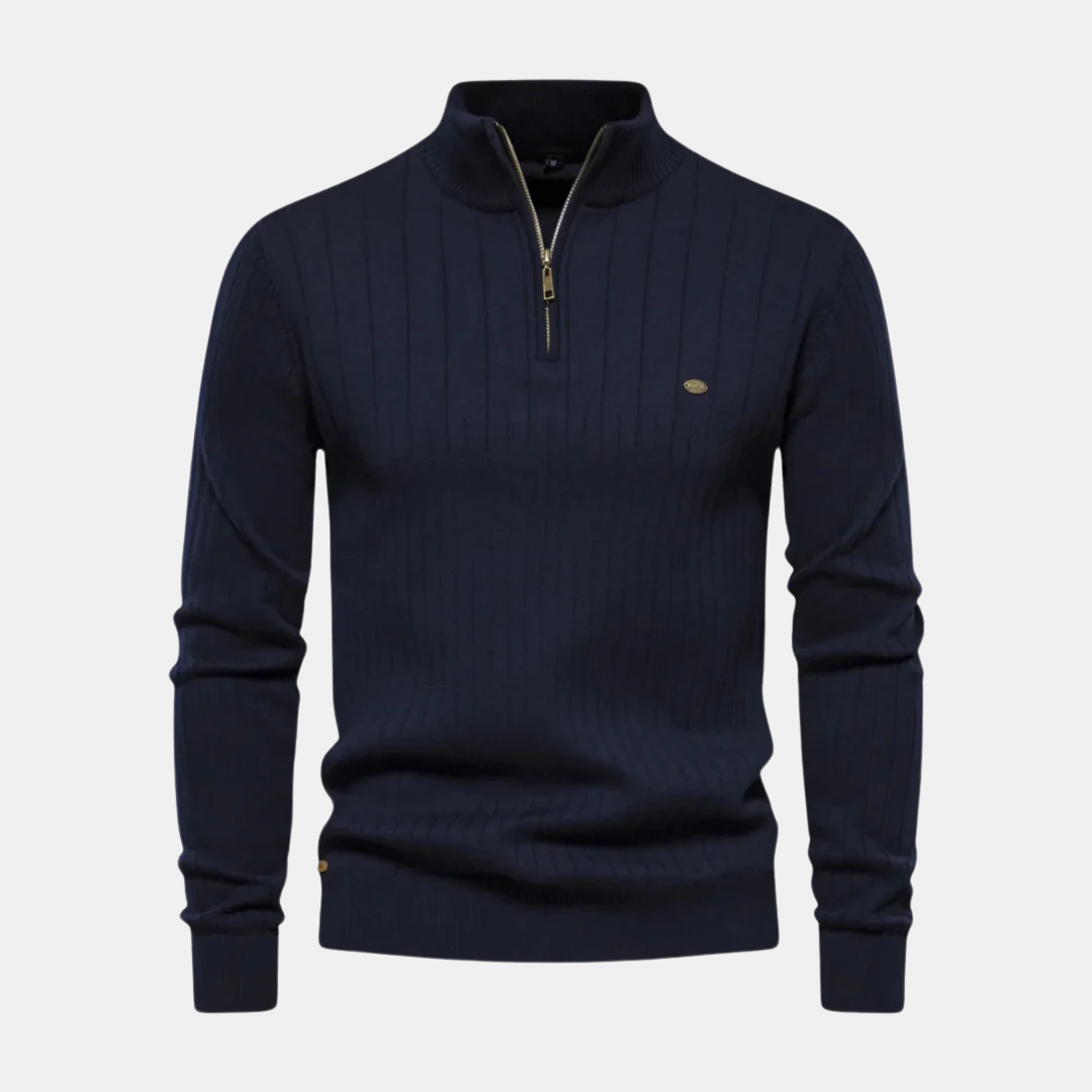 Lorenzo Pullover con Zip