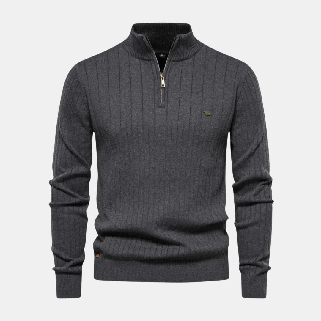 Lorenzo Pullover con Zip