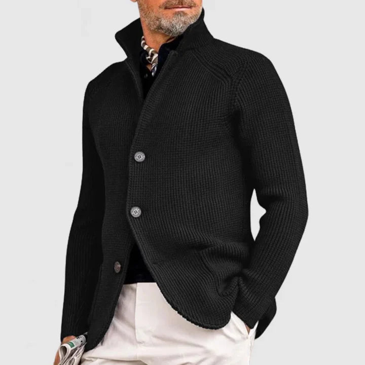 MARZIO™ - Cardigan di Classe con Bottoni per l’Uomo Elegante