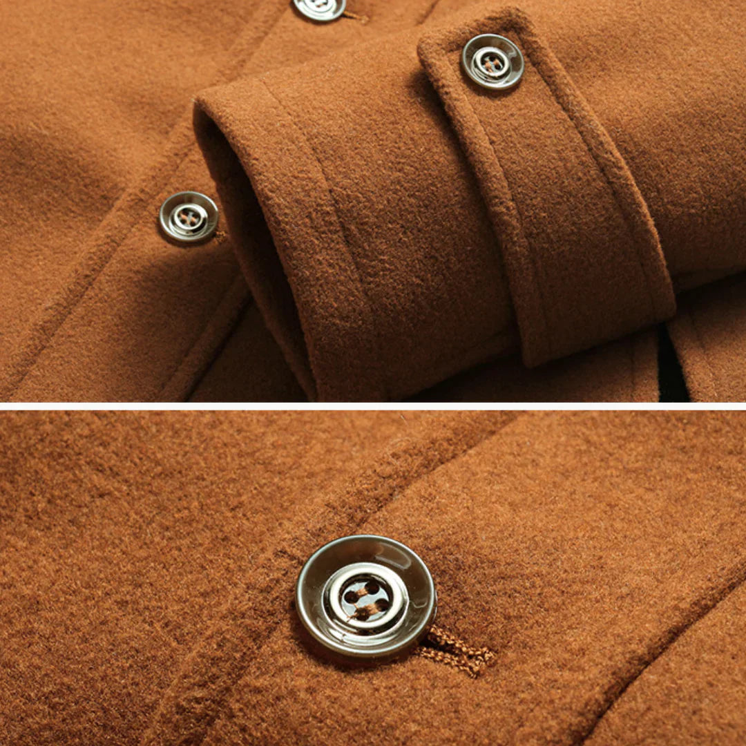 GRANT- Cappotto in Mistura di Lana Senza Tempo