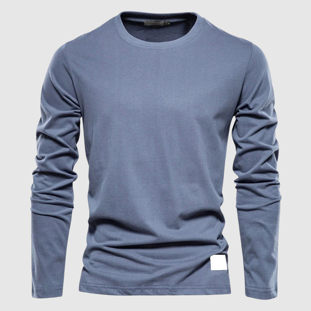 ALESSANDRO VENETI - Maglia slim fit a maniche lunghe