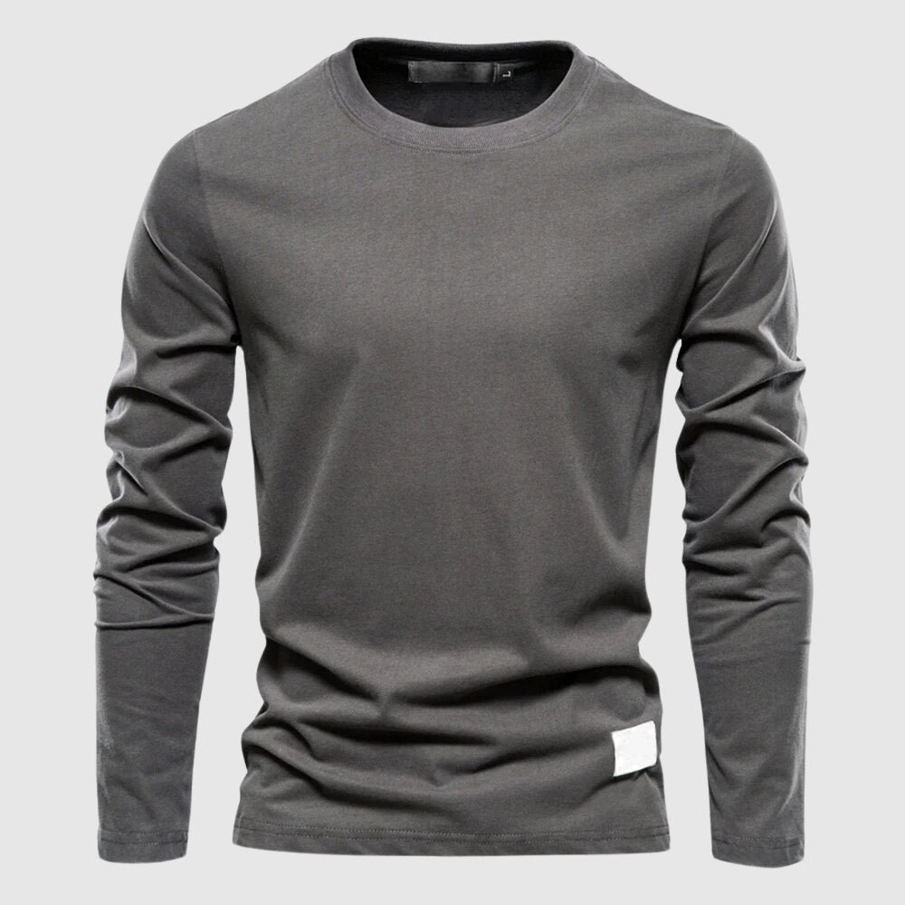 ALESSANDRO VENETI - Maglia slim fit a maniche lunghe