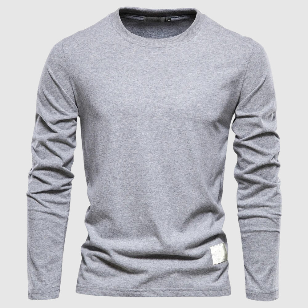 ALESSANDRO VENETI - Maglia slim fit a maniche lunghe