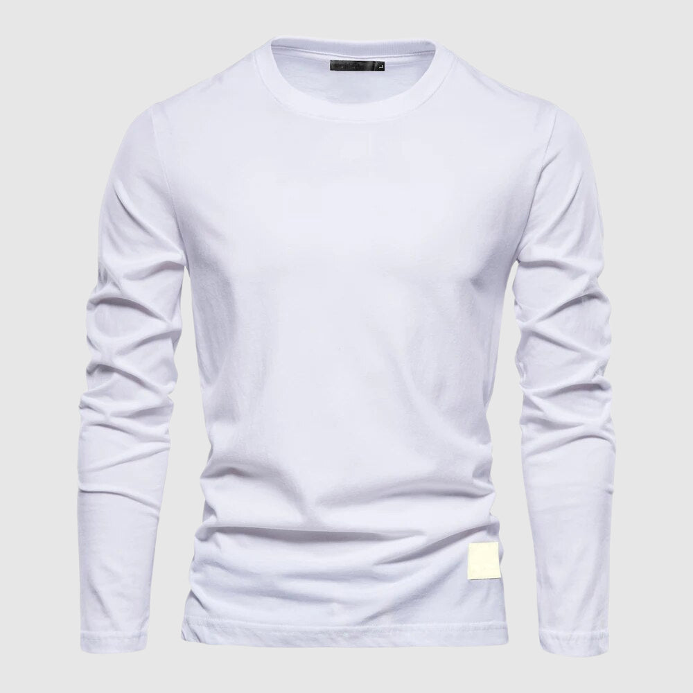 ALESSANDRO VENETI - Maglia slim fit a maniche lunghe