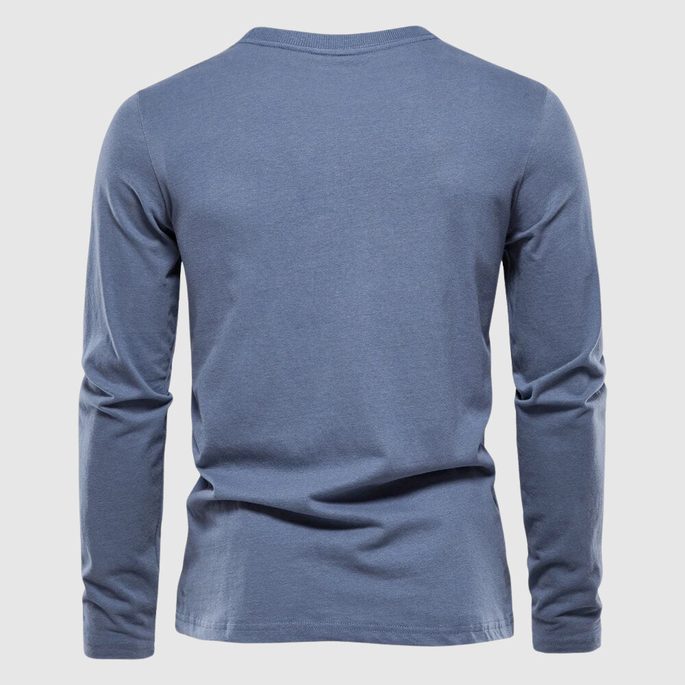 ALESSANDRO VENETI - Maglia slim fit a maniche lunghe