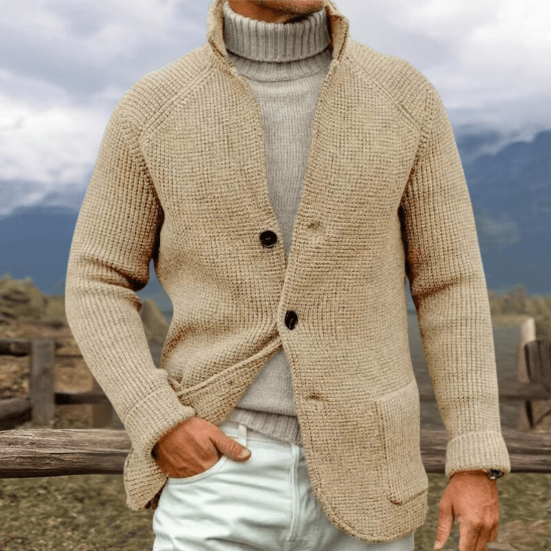 ETTORE™ | Cardigan Elegante da uomo in Maglia Spessa