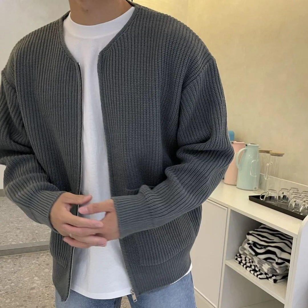 DANIELE™ - Maglione raffinato da uomo con cerniera elegante