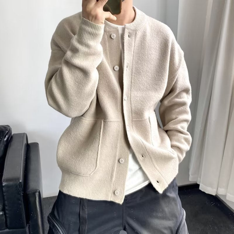CESARE™ - Maglione Elegante per l’Uomo di Classe con Chiusura a Bottoni