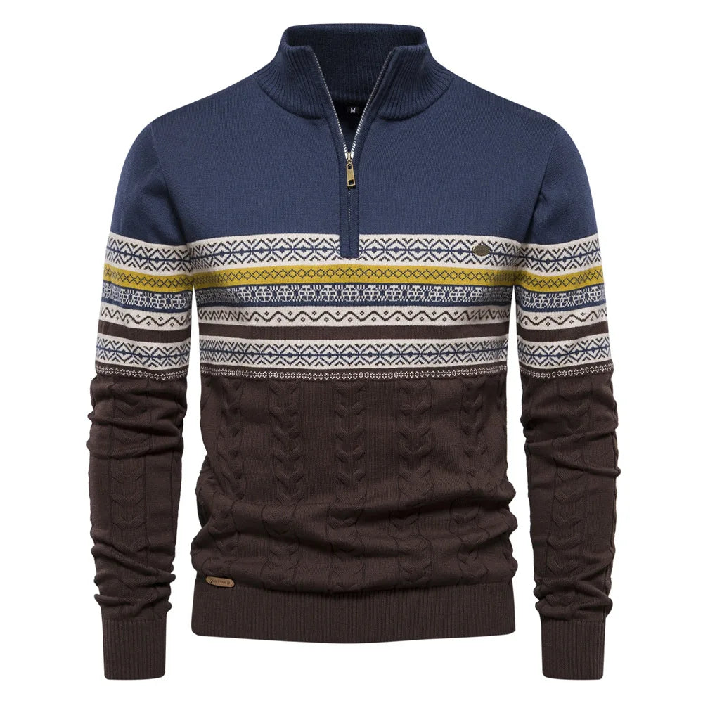 JASPER™ | Maglione elegante con Mezza Zip