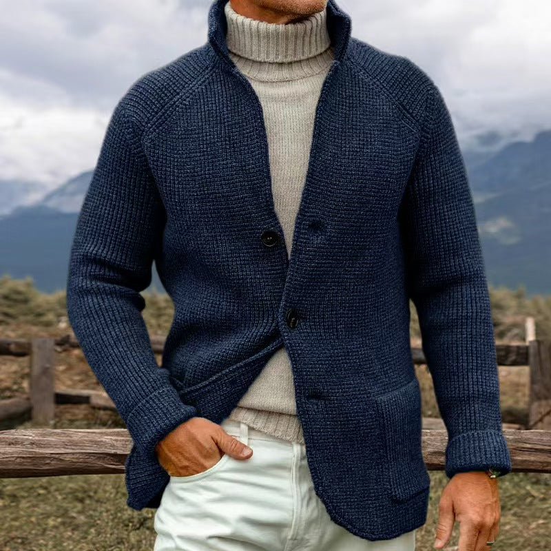 ETTORE™ | Cardigan Elegante da uomo in Maglia Spessa