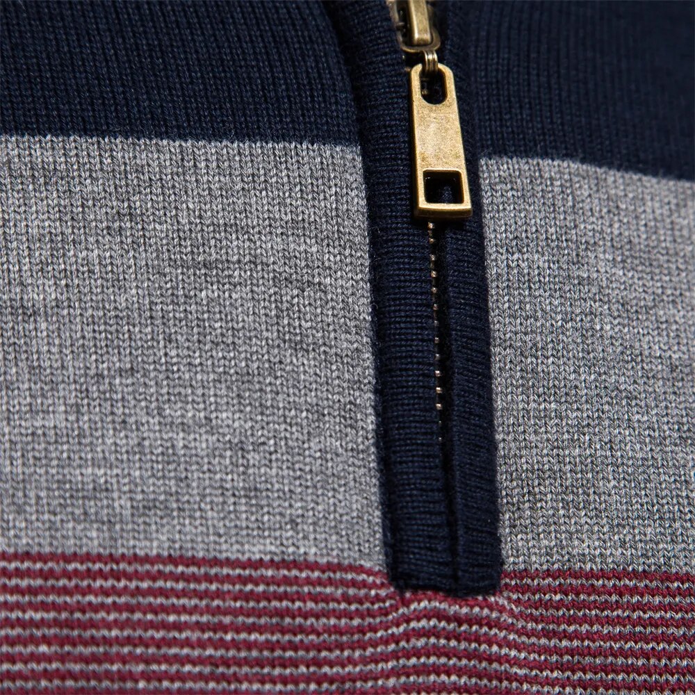 Burk Maglione a Mezza Zip