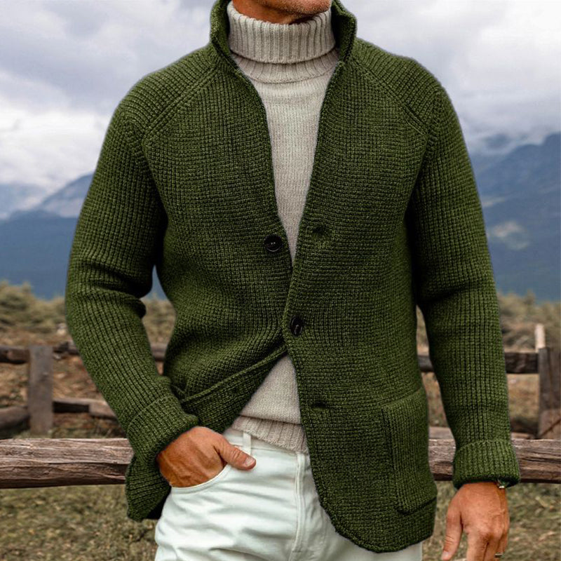 ETTORE™ | Cardigan Elegante da uomo in Maglia Spessa