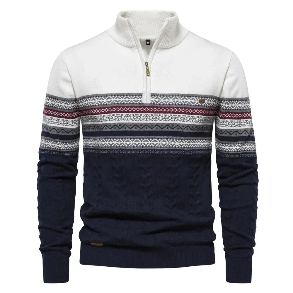 JASPER™ | Maglione elegante con Mezza Zip