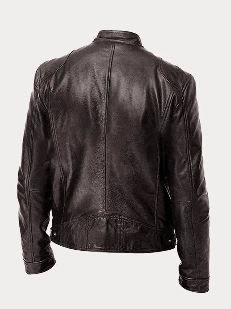 Lorenzo™ | Giacca in Pelle Casual
