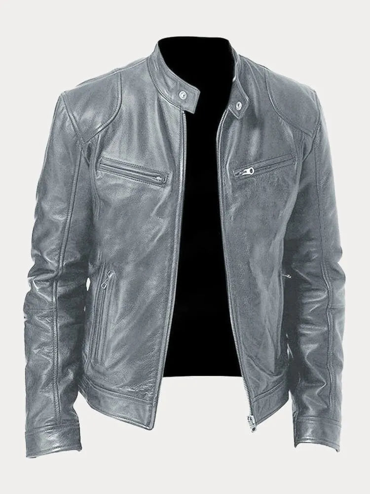 Lorenzo™ | Giacca in Pelle Casual