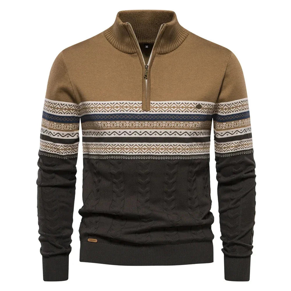 JASPER™ | Maglione elegante con Mezza Zip