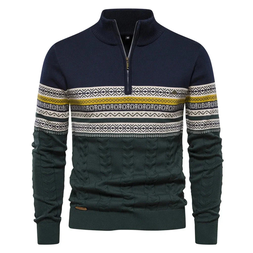 JASPER™ | Maglione elegante con Mezza Zip