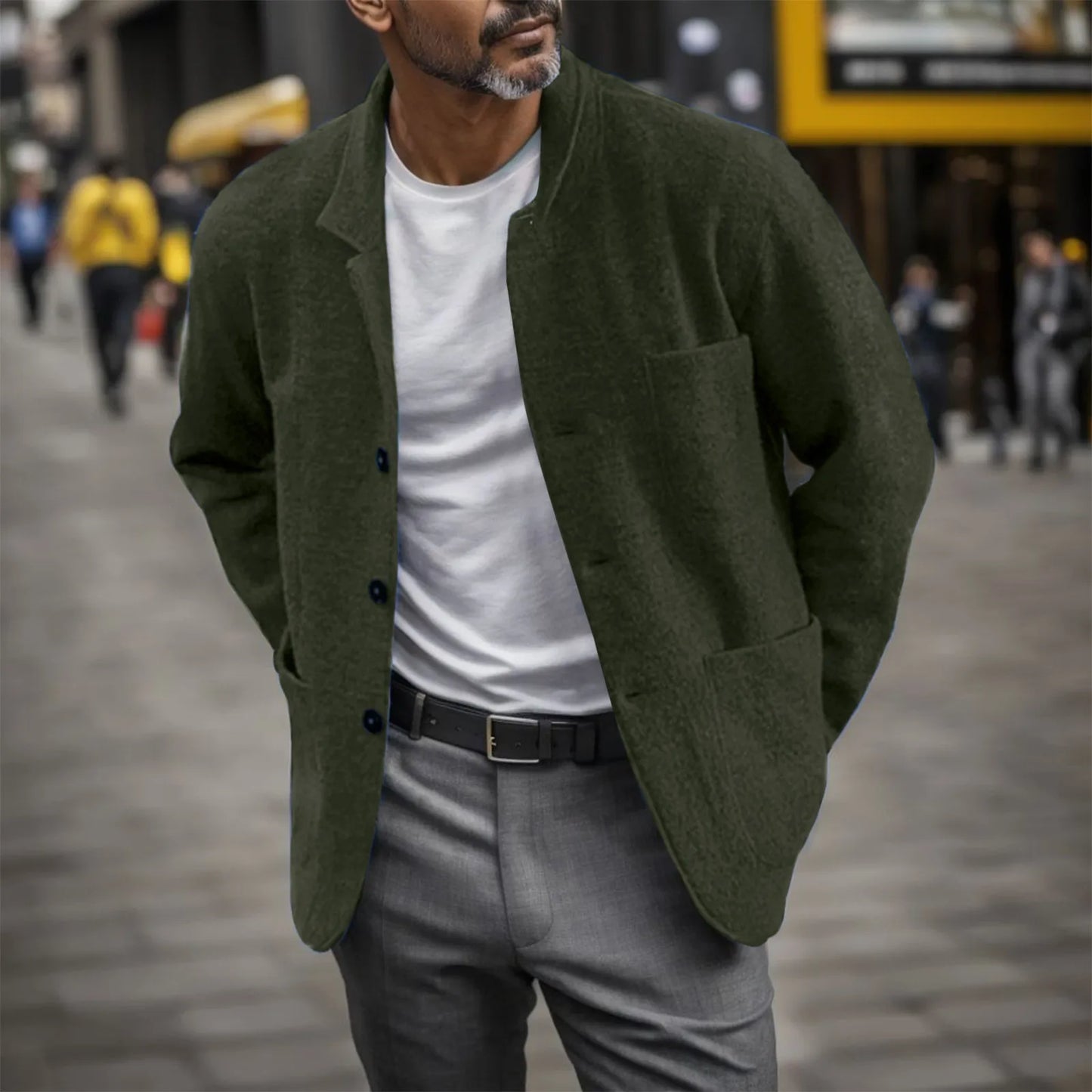 JACKSON | Blazer morbido di qualità premium