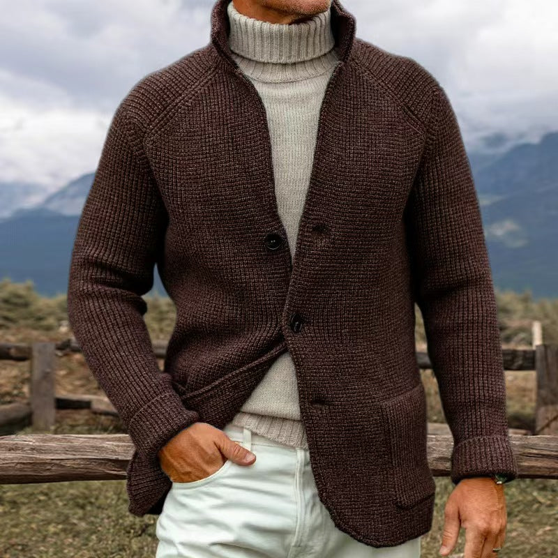 ETTORE™ | Cardigan Elegante da uomo in Maglia Spessa