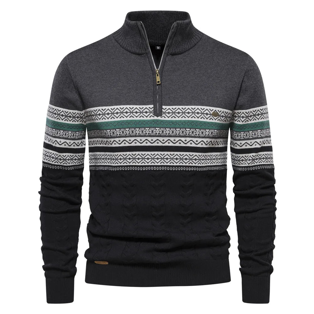 JASPER™ | Maglione elegante con Mezza Zip