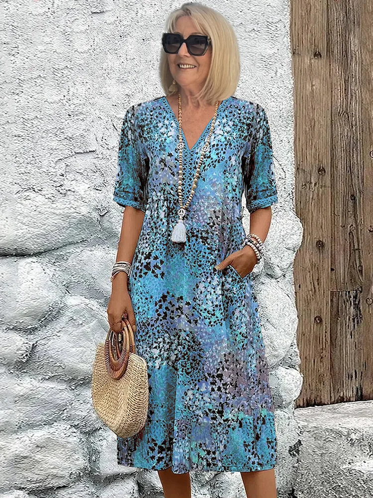VIVAZ™ | Vestito Midi Impattante ed Elegante