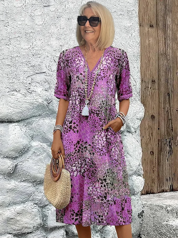 VIVAZ™ | Vestito Midi Impattante ed Elegante