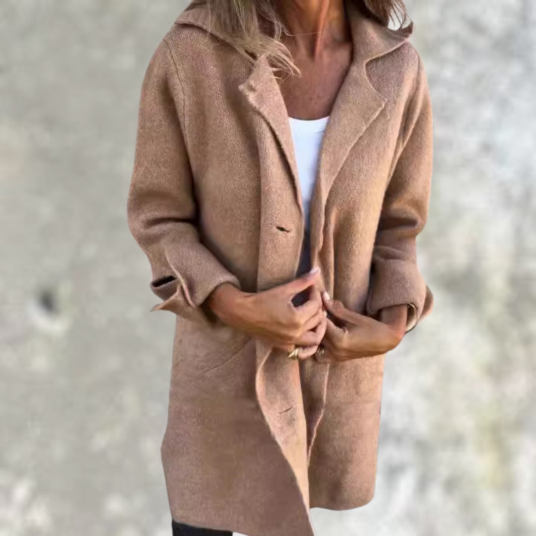 SUSANNA™ | Cappotto casual da donna artigianale