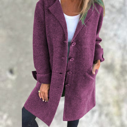 SUSANNA™ | Cappotto casual da donna artigianale