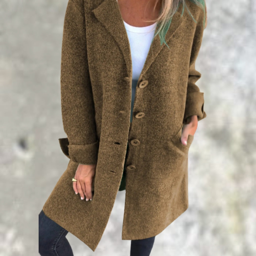 SUSANNA™ | Cappotto casual da donna artigianale