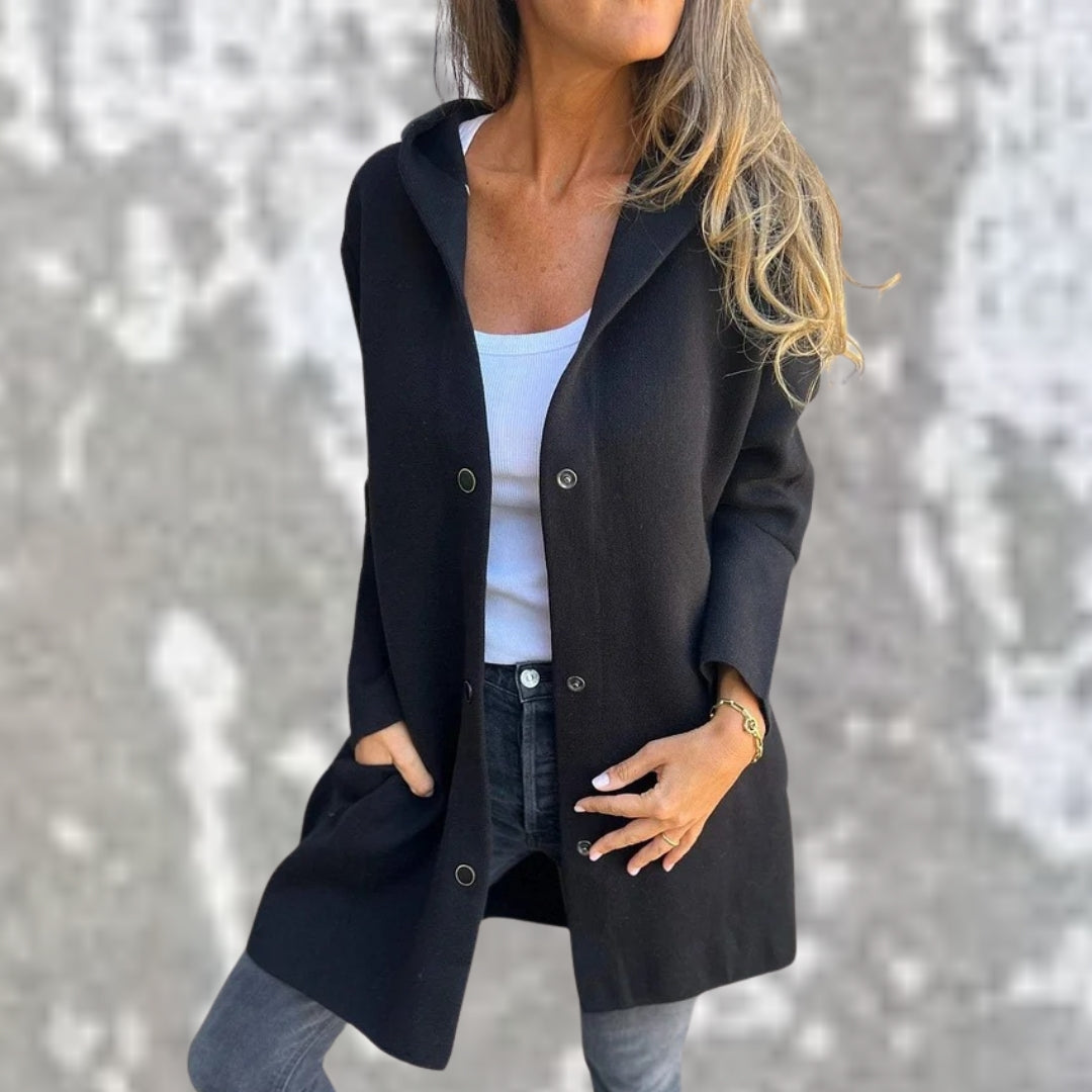 NORA™ | Giacca da donna casual con cappuccio