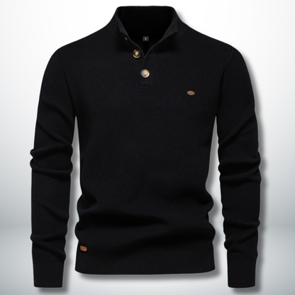 Flaviano™ | Maglione con bottoni comodo ed elegante